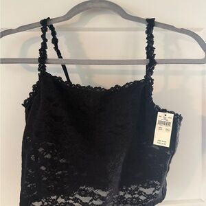 Aerie Black Lace Bralette